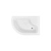 Душевая кабина DTO EM4511RN 110×80×208, высокий поддон 50 см, профиль хром, стекло матовое с узором 5 мм, правая, угловая, без крыши
