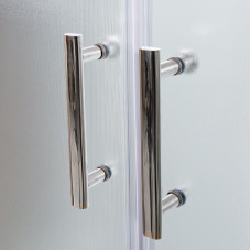 Душевой поддон DTO EM EM4515GM+EL 150х85, Прямоугольная, Хром, Акрил, Электрический, Стекло матовый