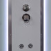 Душевой бокс DTO EM4515LED+GM 150×85×220, высокий поддон 50 см, профиль хром, стекло матовое 5 мм, прямоугольная, LED-подсветка, с гидромассажем Душевой бокс DTO EM4515LED+GM 150×85×220, высокий поддон 50 см, профиль хром, стекло матовое 5 мм, прямоугольная, LED-подсветка, с гидромассажем