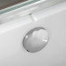 Душевой бокс DTO EM4517LED 170×90×220, высокий поддон 50 см, профиль хром, стекло матовое 5 мм, прямоугольная, LED-подсветка