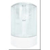 Душевая кабина DTO EM4590NGM 90×90×208, высокий поддон 50 см, профиль хром, стекло матовое с узором 5 мм, четверть круга, с гидромассажем Душевая кабина DTO EM4590NGM 90×90×208, высокий поддон 50 см, профиль хром, стекло матовое с узором 5 мм, четверть круга, с гидромассажем