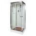 Душевая кабина DTO K402SEL 120×90×220, низкий поддон 15 см, профиль хром, стекло прозрачное 5 мм, прямоугольная, с электрикой