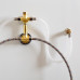 Душевая кабина DTO K408 80×80×208, низкий поддон 15 см, профиль хром, стекло прозрачное 5 мм, квадратная