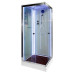 Душевая кабина DTO K408SLED 80×80×220, низкий поддон 15 см, профиль хром, стекло прозрачное 5 мм, квадратная, LED-подсветка Душевая кабина DTO K408SLED 80×80×220, низкий поддон 15 см, профиль хром, стекло прозрачное 5 мм, квадратная, LED-подсветка