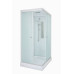 Душевая кабина DTO LK215GM 120×90×215, низкий поддон 15 см, профиль хром, стекло матовое 5 мм, прямоугольная, с гидромассажем