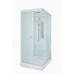 Душевая кабина DTO LK215NGM 120×90×208, низкий поддон 15 см, профиль хром, стекло матовое 5 мм, прямоугольная, с гидромассажем