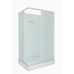 Душевая кабина DTO LK215NGM 120×90×208, низкий поддон 15 см, профиль хром, стекло матовое 5 мм, прямоугольная, с гидромассажем