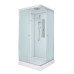 Душевая кабина DTO LK815GM 80×80×215, низкий поддон 15 см, профиль хром, стекло матовое 5 мм, квадратная, с гидромассажем Душевая кабина DTO LK815GM 80×80×215, низкий поддон 15 см, профиль хром, стекло матовое 5 мм, квадратная, с гидромассажем