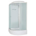 Душевая кабина DTO LM790GM+EL5 90×90×215, средний поддон 27 см, профиль хром, стекло матовое 5 мм, четверть круга, с гидромассажем, с электрикой Душевая кабина DTO LM790GM+EL5 90×90×215, средний поддон 27 см, профиль хром, стекло матовое 5 мм, четверть круга, с гидромассажем, с электрикой