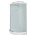 Душевая кабина DTO LM901GM5 100×100×215, низкий поддон 15 см, профиль хром, стекло матовое 5 мм, четверть круга, с гидромассажем Душевая кабина DTO LM901GM5 100×100×215, низкий поддон 15 см, профиль хром, стекло матовое 5 мм, четверть круга, с гидромассажем