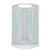 Душевая кабина DTO LM901NGM5 100×100×200, низкий поддон 15 см, профиль хром, стекло матовое 5 мм, четверть круга, с гидромассажем Душевая кабина DTO LM901NGM5 100×100×200, низкий поддон 15 см, профиль хром, стекло матовое 5 мм, четверть круга, с гидромассажем
