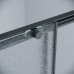 Душевая дверь Grossman Style 100.K33.05.120.21.02 120х195, Раздвижная, Стекло матовое, В нишу, Левая, Черный матовый