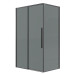 Душевое ограждение Grossman Galaxy 120.K33.01.1190.42.10 110х90, Графит сатин, Раздвижные, Стекло тонированное, Прямоугольная, Закаленное стекло Душевое ограждение Grossman Galaxy 120.K33.01.1190.42.10 110х90, Графит сатин, Раздвижные, Стекло тонированное, Прямоугольная, Закаленное стекло