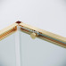 Душевое ограждение Grossman Galaxy 120.K33.01.1210.32.00 120х100, Золото, Раздвижные, Стекло прозрачное, Прямоугольная, Золото сатин, Закаленное стекло