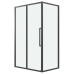 Душевое ограждение Grossman Cosmo 120.K33.02.1280.21.00 120х80, Черный матовый, Раздвижные, Стекло прозрачное, Прямоугольная, Закаленное стекло