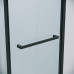 Душевое ограждение Grossman Style 120.K33.05.1010.21.00 100х100, Черный матовый, Раздвижные, Стекло прозрачное, Квадратная, Закаленное стекло