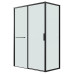 Душевое ограждение Grossman Style 120.K33.05.1010.21.00 100х100, Черный матовый, Раздвижные, Стекло прозрачное, Квадратная, Закаленное стекло