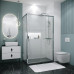 Душевое ограждение Grossman Style 120.K33.05.1190.10.00 110х90, Хром, Раздвижные, Стекло прозрачное, Прямоугольная, Закаленное стекло