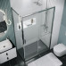 Душевое ограждение Grossman Style 120.K33.05.1210.10.00 120х100, Хром, Раздвижные, Стекло прозрачное, Прямоугольная, Закаленное стекло