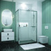 Душевое ограждение Grossman Style 120.K33.05.1210.10.00 120х100, Хром, Раздвижные, Стекло прозрачное, Прямоугольная, Закаленное стекло