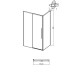 Боковая стенка Grossman Galaxy 200.K33.01.80.21.02 80х195, В нишу Боковая стенка Grossman Galaxy 200.K33.01.80.21.02 80х195, В нишу