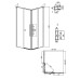 Душевое ограждение Grossman Galaxy 300.K33.01.1090.32.00 100х90, Золото, Раздвижные, Стекло прозрачное, Прямоугольная, Золото сатин, Закаленное стекло Душевое ограждение Grossman Galaxy 300.K33.01.1090.32.00 100х90, Золото, Раздвижные, Стекло прозрачное, Прямоугольная, Золото сатин, Закаленное стекло