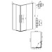 Душевое ограждение Grossman Galaxy 300.K33.01.1170.10.00 110х70, Хром, Раздвижные, Стекло прозрачное, Прямоугольная, Закаленное стекло Душевое ограждение Grossman Galaxy 300.K33.01.1170.10.00 110х70, Хром, Раздвижные, Стекло прозрачное, Прямоугольная, Закаленное стекло