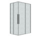 Душевое ограждение Grossman Galaxy 300.K33.01.11R80L.10.02 110х80, Хром, Раздвижные, Стекло шиншилла, Прямоугольная, Закаленное стекло Душевое ограждение Grossman Galaxy 300.K33.01.11R80L.10.02 110х80, Хром, Раздвижные, Стекло шиншилла, Прямоугольная, Закаленное стекло