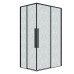 Душевое ограждение Grossman Galaxy 300.K33.01.11R80L.21.02 110х80, Черный матовый, Раздвижные, Стекло шиншилла, Прямоугольная, Закаленное стекло Душевое ограждение Grossman Galaxy 300.K33.01.11R80L.21.02 110х80, Черный матовый, Раздвижные, Стекло шиншилла, Прямоугольная, Закаленное стекло