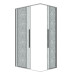 Душевое ограждение Grossman Galaxy 300.K33.01.90R11L.10.02 90х110, Хром, Раздвижные, Стекло шиншилла, Прямоугольная, Закаленное стекло