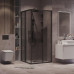 Душевое ограждение Grossman Cosmo 300.K33.02.9090.21.10 90х90, Черный матовый, Раздвижные, Стекло тонированное, Квадратная, Закаленное стекло Душевое ограждение Grossman Cosmo 300.K33.02.9090.21.10 90х90, Черный матовый, Раздвижные, Стекло тонированное, Квадратная, Закаленное стекло