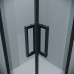 Душевое ограждение Grossman Classic 300.K33.04.9090.21.00 90х90, Черный матовый, Раздвижные, Стекло прозрачное, Квадратная, Закаленное стекло Душевое ограждение Grossman Classic 300.K33.04.9090.21.00 90х90, Черный матовый, Раздвижные, Стекло прозрачное, Квадратная, Закаленное стекло