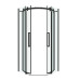 Душевое ограждение Grossman Classic 301.K33.04.9090.21.00 90х90, Черный матовый, Раздвижные, Стекло прозрачное, Четверть круга, Закаленное стекло Душевое ограждение Grossman Classic 301.K33.04.9090.21.00 90х90, Черный матовый, Раздвижные, Стекло прозрачное, Четверть круга, Закаленное стекло