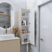 Пенал Grossman Cristal 303544 35 см, Подвесной, Бежевый, МДФ Пенал Grossman Cristal 303544 35 см, Подвесной, Бежевый, МДФ