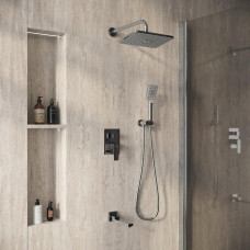 Душевая система Grossman Classic 501.K35.04.100, Встроенный, Хром глянцевый, Нержавеющая сталь Душевая система Grossman Classic 501.K35.04.100, Встроенный, Хром глянцевый, Нержавеющая сталь