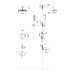 Душевая система Grossman Classic 501.K35.04.320, Встроенный, Золото, Нержавеющая сталь Душевая система Grossman Classic 501.K35.04.320, Встроенный, Золото, Нержавеющая сталь