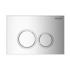 Клавиша смыва Grossman Galaxy 700.K31.01.100.100, Хром, ABS-пластик