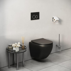 Клавиша смыва Grossman Galaxy 700.K31.01.210.210, Черный, ABS-пластик