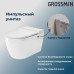 Унитаз Grossman Атрио 901.5502.01.000, В капитальную стену, в пол, Безободковый, Овальная, Белый, Сантехнический фаянс Унитаз Grossman Атрио 901.5502.01.000, В капитальную стену, в пол, Безободковый, Овальная, Белый, Сантехнический фаянс