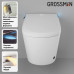 Унитаз Grossman Атрио 901.5702.01.000, Овальная, Белый, Фаянс Унитаз Grossman Атрио 901.5702.01.000, Овальная, Белый, Фаянс