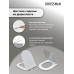 Комплект унитаза с инсталляцией Grossman Galaxy 97.4477SQ.01.310, Встроенный, Безободковый, Золото матовое, Фаянс