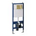 Комплект унитаза с инсталляцией Grossman 97.4478BMS.04.30M, Встроенный, Безободковый, Золото, Фаянс