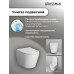 Комплект унитаза с инсталляцией Grossman 97.4478S.04.10M, Встроенный, Безободковый, Хром глянцевый, Фаянс Комплект унитаза с инсталляцией Grossman 97.4478S.04.10M, Встроенный, Безободковый, Хром глянцевый, Фаянс