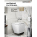 Комплект унитаза с инсталляцией Grossman Galaxy 97.4479SQ.01.310, Встроенный, Безободковый, Золото матовое, Фаянс