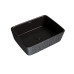 Раковина Grossman Color GR-3016BBL 48х37, К тумбе к столешнице, Прямоугольная, Черный, Черный внутри, черный с текстурой кожи крокодила снаружи, Фаянс Раковина Grossman Color GR-3016BBL 48х37, К тумбе к столешнице, Прямоугольная, Черный, Черный внутри, черный с текстурой кожи крокодила снаружи, Фаянс