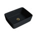 Раковина Grossman Color GR-3016BM 48х37, Накладная, Прямоугольная, Черный матовый, Фаянс Раковина Grossman Color GR-3016BM 48х37, Накладная, Прямоугольная, Черный матовый, Фаянс