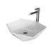 Раковина Grossman GR-3029 46х46, К тумбе к столешнице, Нестандартная, Белый, Фаянс