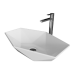 Раковина Grossman GR-3029 46х46, К тумбе к столешнице, Нестандартная, Белый, Фаянс