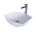 Раковина Grossman GR-3029 46х46, К тумбе к столешнице, Нестандартная, Белый, Фаянс