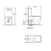 Унитаз Grossman Classic GR-4445SQ 63,5х35,5, Напольный, Безободковый, Прямоугольная, Белый глянцевый, Фаянс Унитаз Grossman Classic GR-4445SQ 63,5х35,5, Напольный, Безободковый, Прямоугольная, Белый глянцевый, Фаянс
